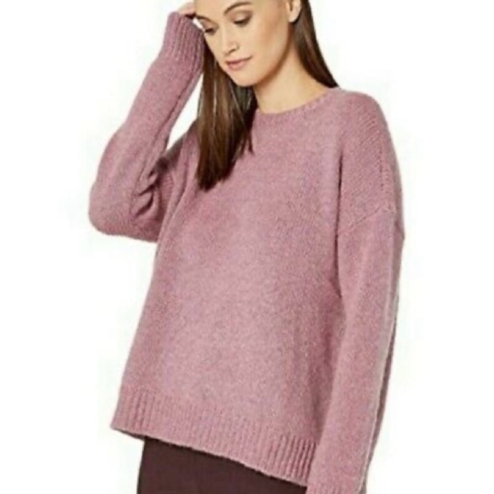 Eileen Fisher Air spun Mohair Wool Sacht Sweater NWT SZ M Retail $398